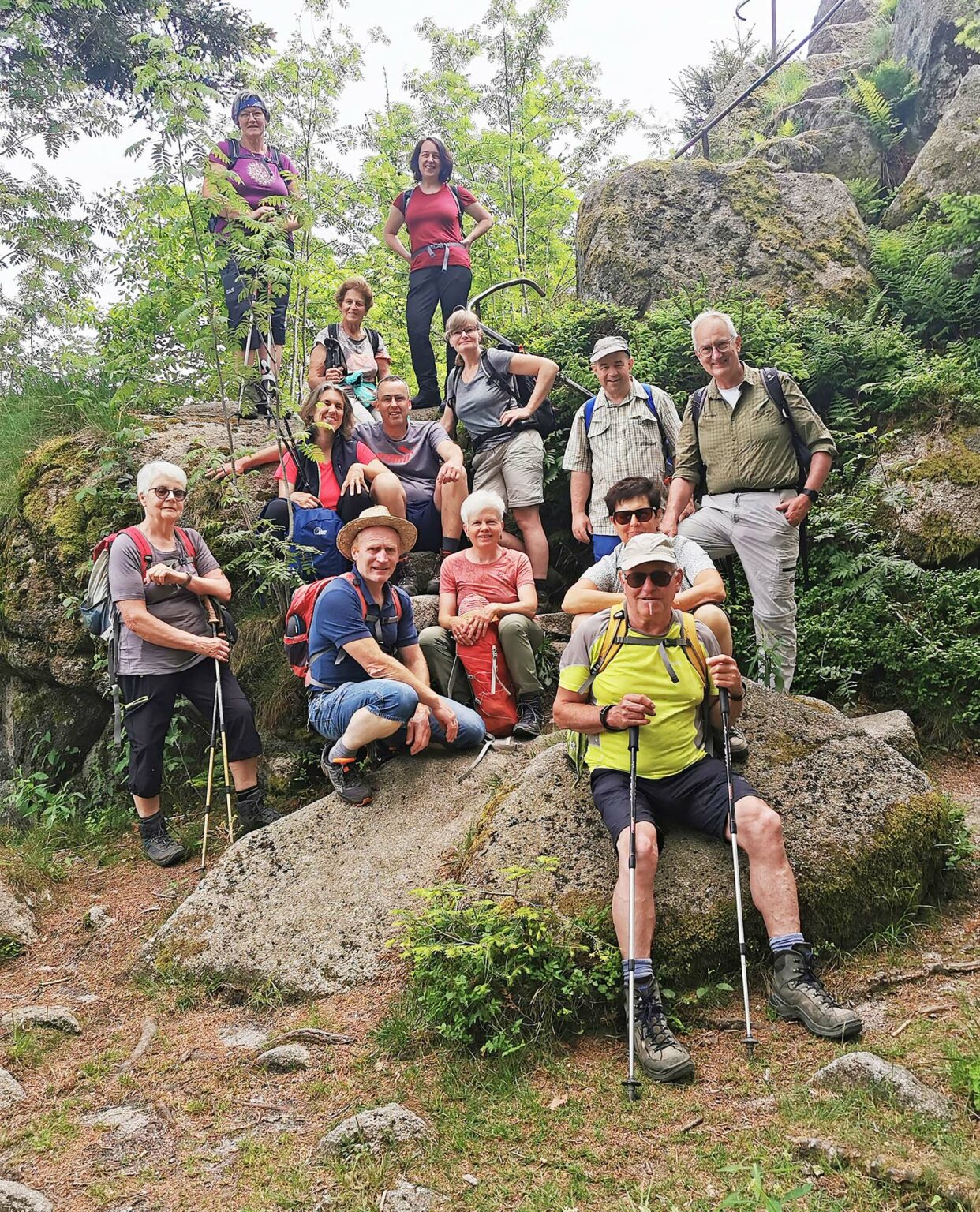 Wanderung Auf Steilen Wegen Ber Schloss Hornberg Zur Sch Nen Aussicht