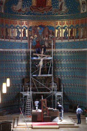 Jede Menge Staub in der Kirche