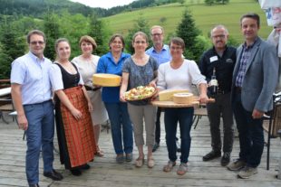 Käse aus dem Schwarzwald auf der Speisekarte