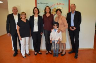 Familienministerin Katarina Barley zu Besuch in der »Fliegerkiste«