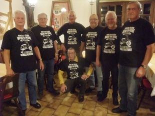 Unterentersbacher Vespa-Rollerclub war im Jahr 2017 unfallfrei auf Tour