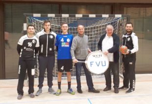 Eine Trommel für die FVU-Handballer