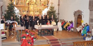 Alpenländischen Volkweisen in der Pfarrkirche zum Dreikönigstag