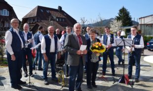 Musikalisches Urgestein der Zeller Stadtkapelle feierte 85. Geburtstag