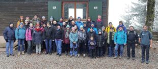 Flötenregister organisierte die Winterwanderung der Stadtkapelle