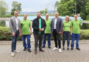 Bundestagsabgeordneter besucht Verbandskläranlage