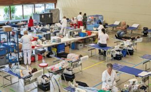 Blutspendedienst freut sich über 16 Erstspender