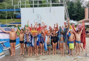 Großer Spaß für die Kleinen im Wasser