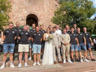 SVO gratulierte Petra und  Hans Roth zur Hochzeit