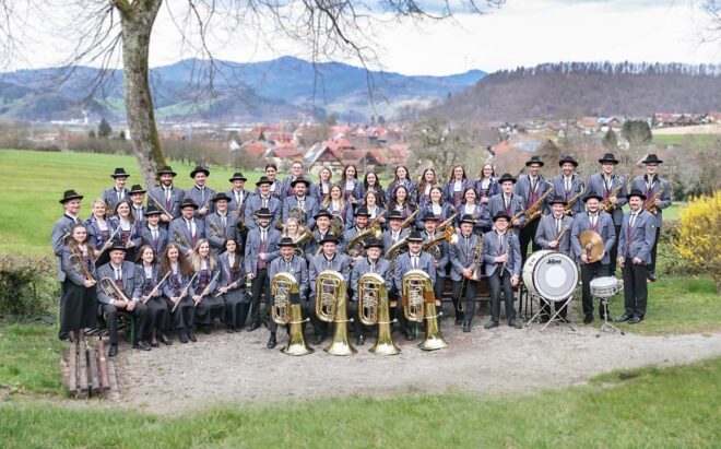 Musikverein Unterharmersbach: Live-Musik auf dem Kanzleiplatz