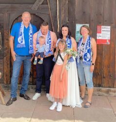 FVU gratuliert Pia und Manuel Jilg zur Hochzeit