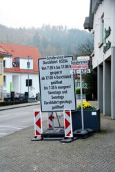 Vollsperrung: Straßendecke wird erneuert