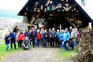 Abschlusstour der Wandergruppe Unterentersbach auf Herberts Traumpfad