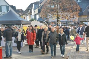 Besucheransturm beim Einkaufssonntag