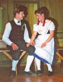 Bei der Kilwi: eine Szene aus einer früheren Aufführung des Heimatdramas.